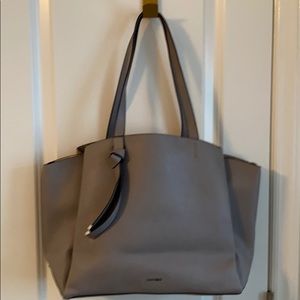 Nine West gray tote purse